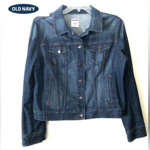 Old Navy Classic Jean Jacket Women's Size Large